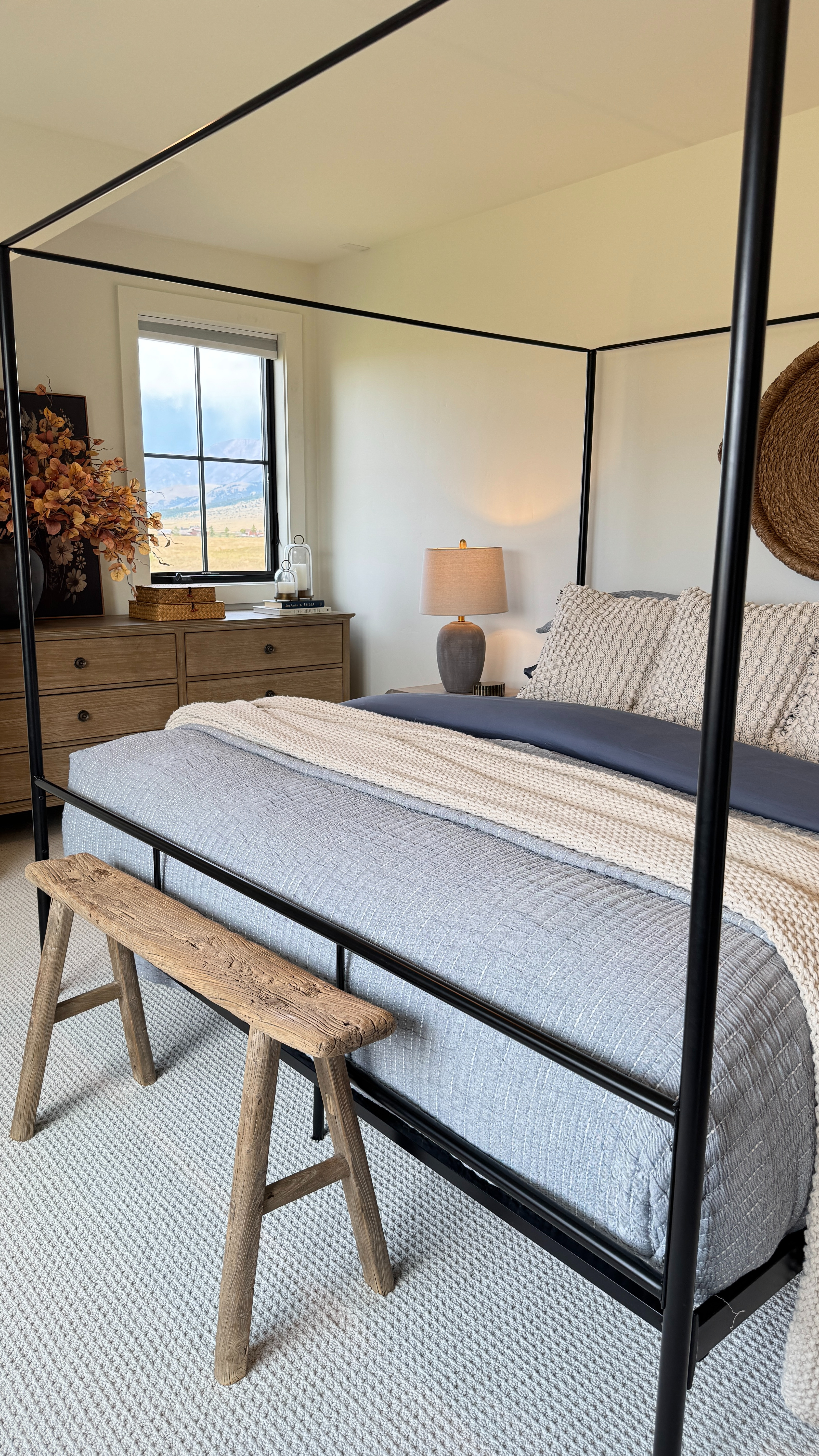 Loving the room refreshed for fall! The blue is just 🤌🏼 And I love my new fall stems and the texture from the new huuuuge basket tray and rustic bench.

Follow my shop @rushtonhome on the @shop.LTK app to shop this post and get my exclusive app-only content! Don’t forget to turn on post notifications using the 🔔 to get first dibs!

Follow @rushtonhome on Instagram and Pinterest for more home decor inspiration and affordable home finds!

Are you looking for anything home related? You’re in the right place! At Rushton Home, I do: home decor, living room, bedroom, affordable, walmart, target, amazon, wayfair, new arrivals, winter decor, spring decor, fall decor, fall finds, summer decor, home decor refresh, studio mcgee x target, hearth and hand, magnolia, holiday decor, seasonal decor, dining room decor, bedroom decor, living room decor, affordable home decor, furniture, weekend deals, sale, on sale, pottery barn, kirklands, west elm, bench, foyer table, faux florals, rugs, couches, sofa, sectional, dresser, nightstand, night stand, end tables, lamps, art, wall art, etsy, pillows, blanket, interior design, interior styling, bedding, side tables, bed frame, tray, side table, throw pillows, look for less, designer dupe, budget decor, bar stools, counter stools, vase, ceramic pottery, budget, budget friendly, coffee table, dining chairs, cane, rattan, wood, white wash, rustic amazon home, arch, brass hardware, gold hardware, vintage, antique, european inspired, french country, back in stock 

 #LTKHome #LTKFindsUnder100 #LTKStyleTip