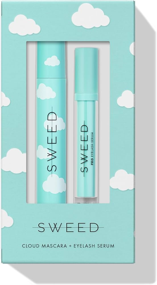 SWEED - Cloud Gift Set (Cloud Mascara; Black 12 mL + Eyelash Serum 3 mL) | Vegan, Cruelty-Free, C... | Amazon (US)
