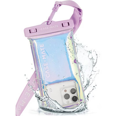 Case-Mate Soap Bubble Floating Waterproof Phone Pouch - Iridescent | Target