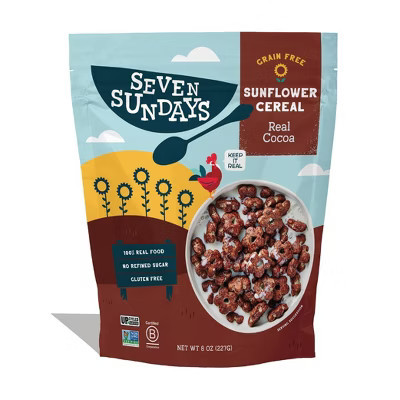 Seven Sundays Real Cocoa Sunflower Cereal 8oz | Target