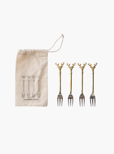 Reindeer Fork set of 4 | The Style Edit Collective