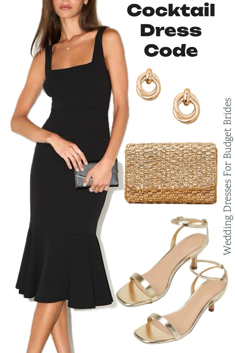 Black wedding guest dress with accessories at Lulus.

Special occasion dresses, cocktail dresses, semi formal wedding guest dresses, party dresses, event dresses. 

#LTKWedding #LTKSeasonal