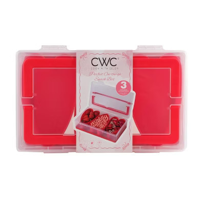 Cook With Color Hearts Sentiment Snack Box Food Storage Container | Target