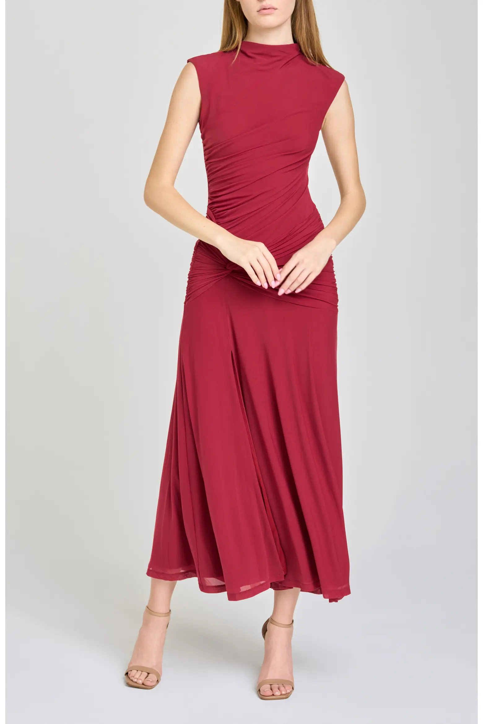 Sarielle Ruched Midi Dress (Women) | Nordstrom | Nordstrom
