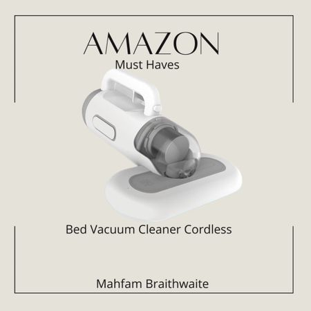 Bed Vacuum Cleaner Cordless, UV Mattress Vacuum Cleaner Powerful Suction, Handheld Couch Cleaner Machine Deep Cleaner for Bed Cleaning, Sheet, Fabric Sofa Vacuuming

#LTKxPrime #LTKfamily #LTKhome