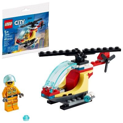 LEGO City Fire Helicopter 30566 Building Kit | Target