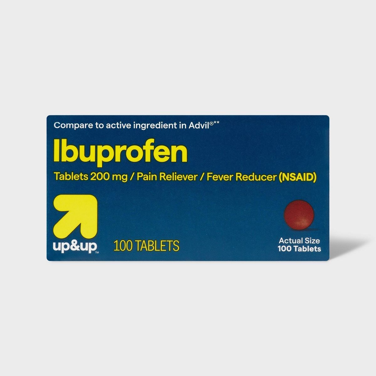 Ibuprofen (NSAID) Pain Reliever & Fever Reducer Tablets - 100ct - up & up™ | Target