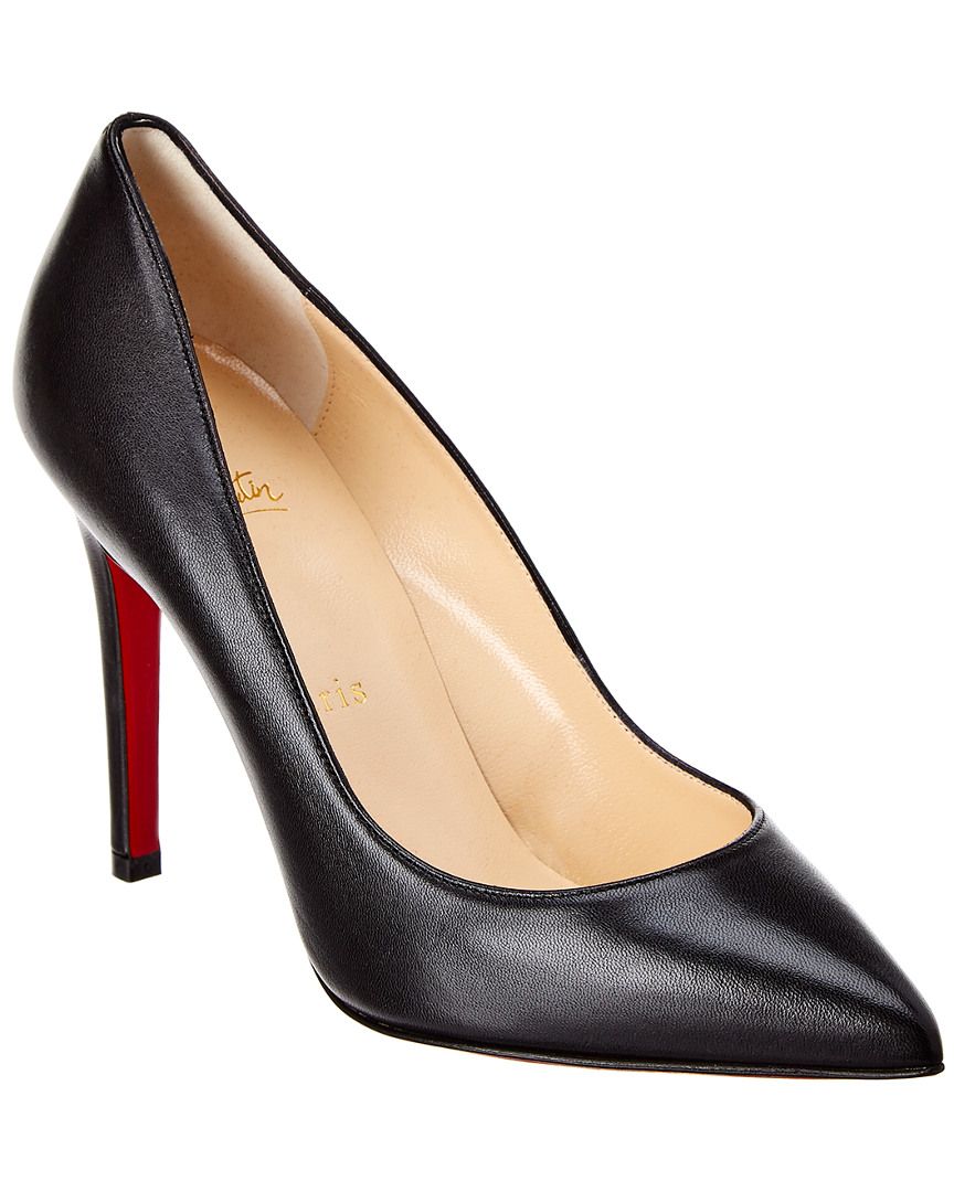 Christian Louboutin Pigalle 100 Leather Pump | Gilt