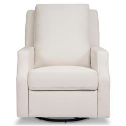 Namesake Crewe Modern Cream Eco Performance Recliner and Swivel Glider | Kathy Kuo Home