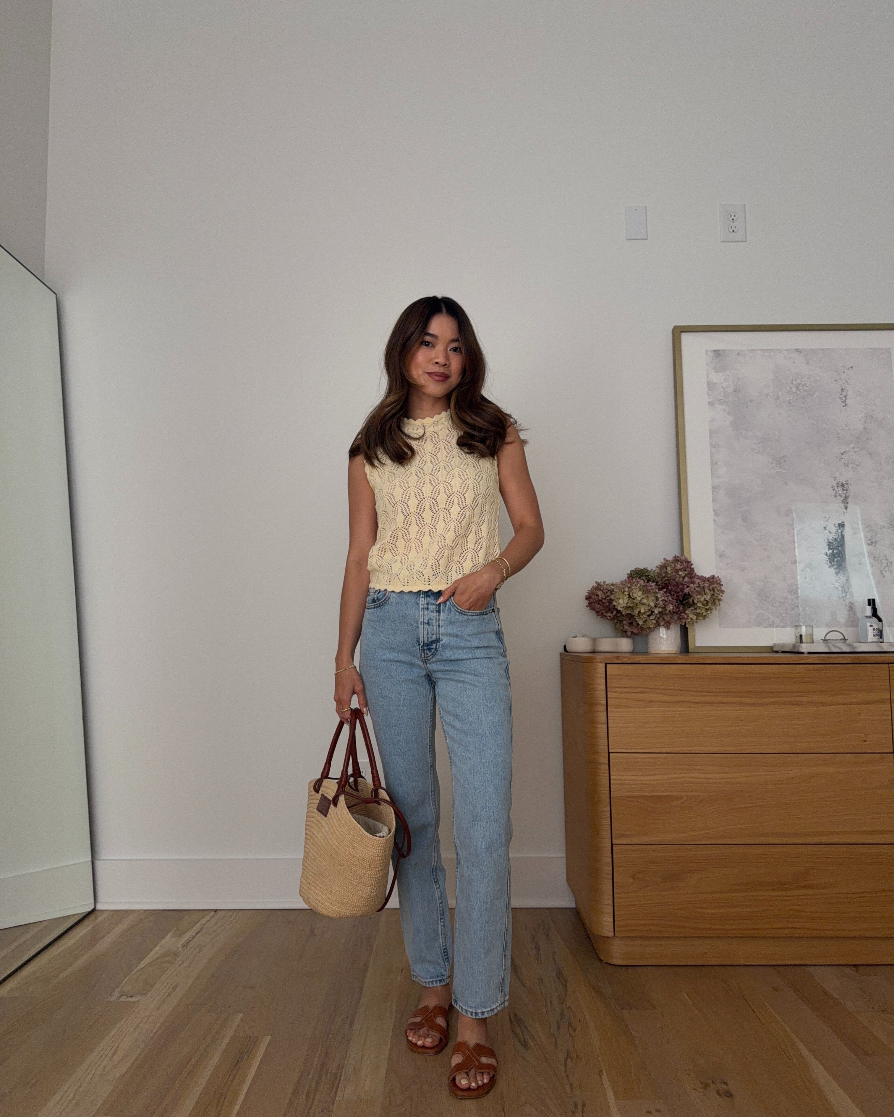 Sizing info:
•Top size XS
•Jeans size 2

petite fashion, get dressed with me, outfit inspiration, ootd, nashville outfit, Nashville influencer, petite style, vacation style, casual outfits, mom style, petite pants, spring outfits, spring outfit info, spring pants, spring outfit idea, spring top, spring bag, spring tank, summer top, spring shoes, Spring jeans, jeans, sezane jeans,  
@SEZANE 
 

#LTKPetite #LTKootd #LTKSeasonal