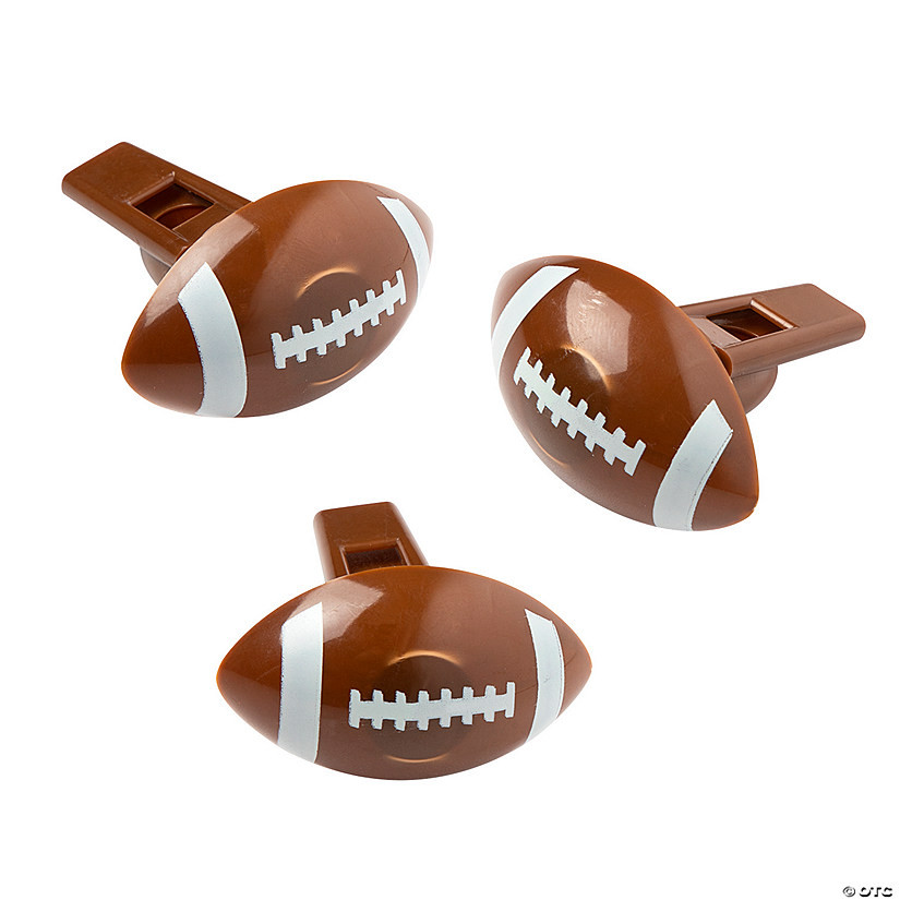 Football-Shaped Whistles | Oriental Trading Company
