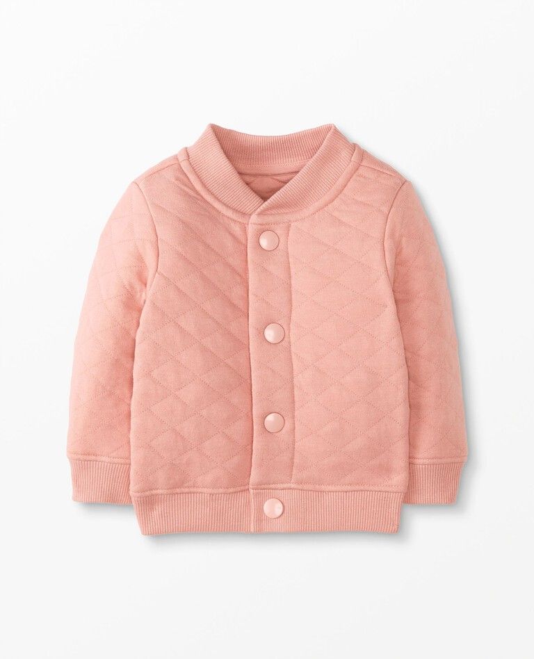 Baby Quilted Bomber Jacket | Hanna Andersson