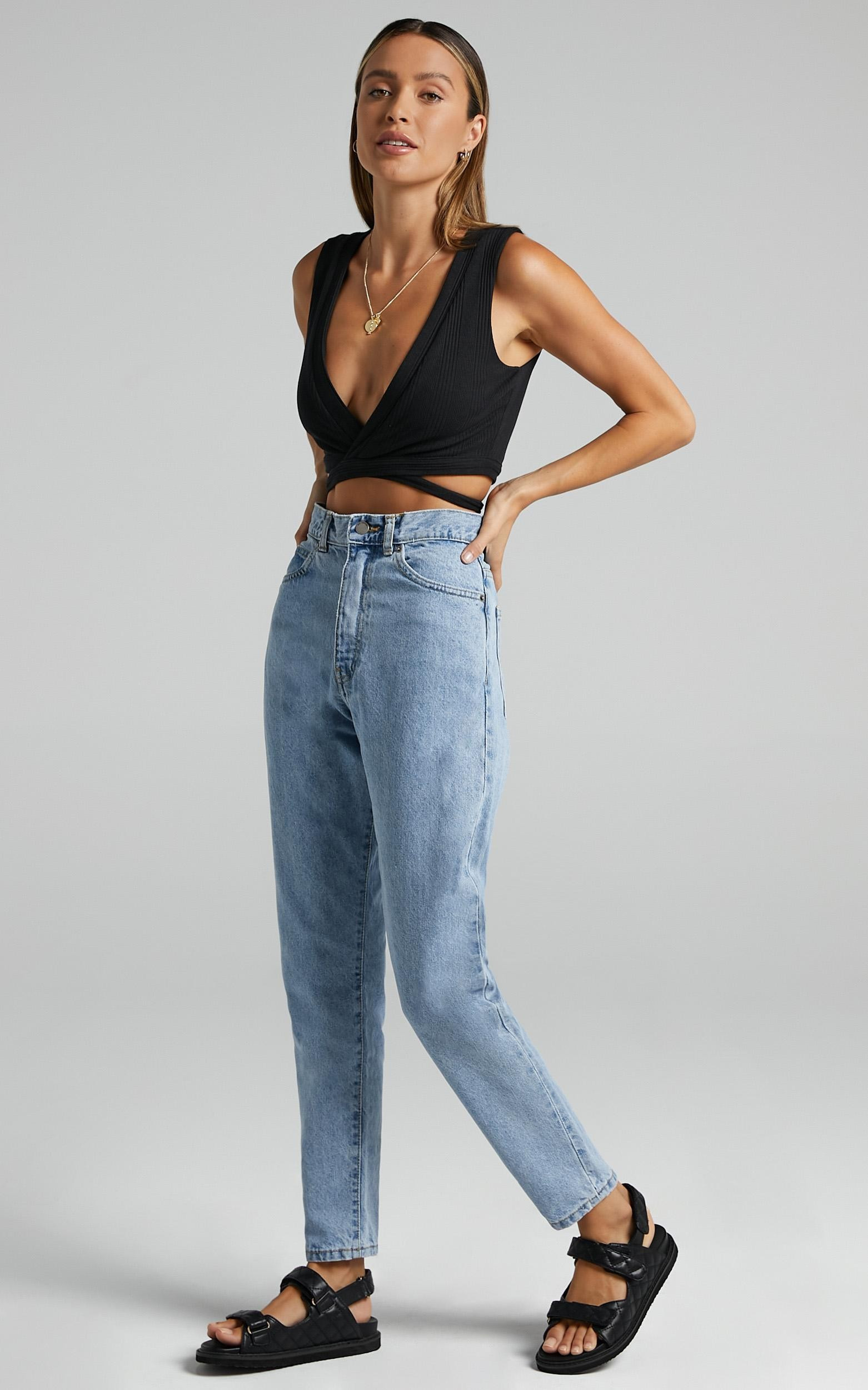 Dr Denim - Nora Mom Jean in Light Retro | Showpo - deactived