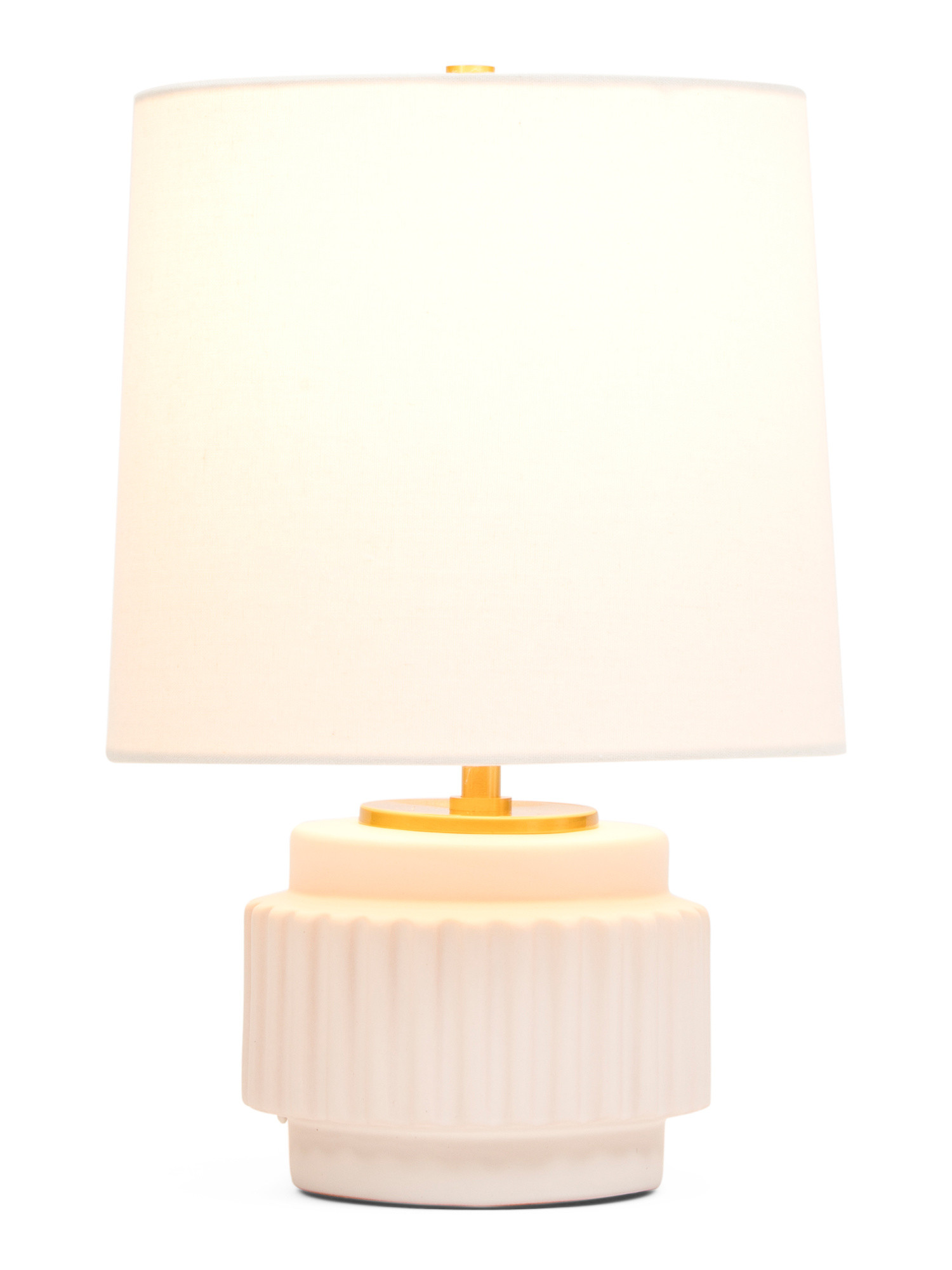 14in Kalani Ceramic Textured Table Lamp | TJ Maxx