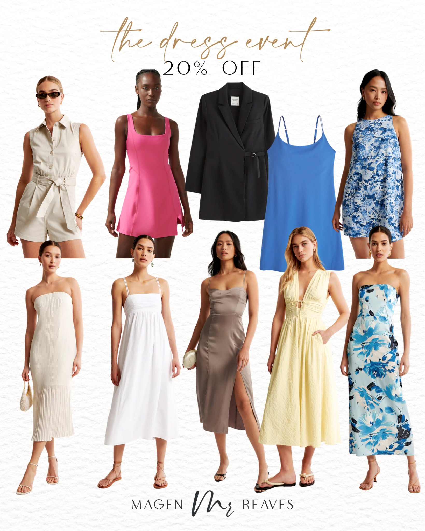 The dress event - 20% off dresses - dresses on sale - sale alert - sale dresses - wedding guest dresses on sale 

#LTKsalealert #LTKwedding #LTKunder100