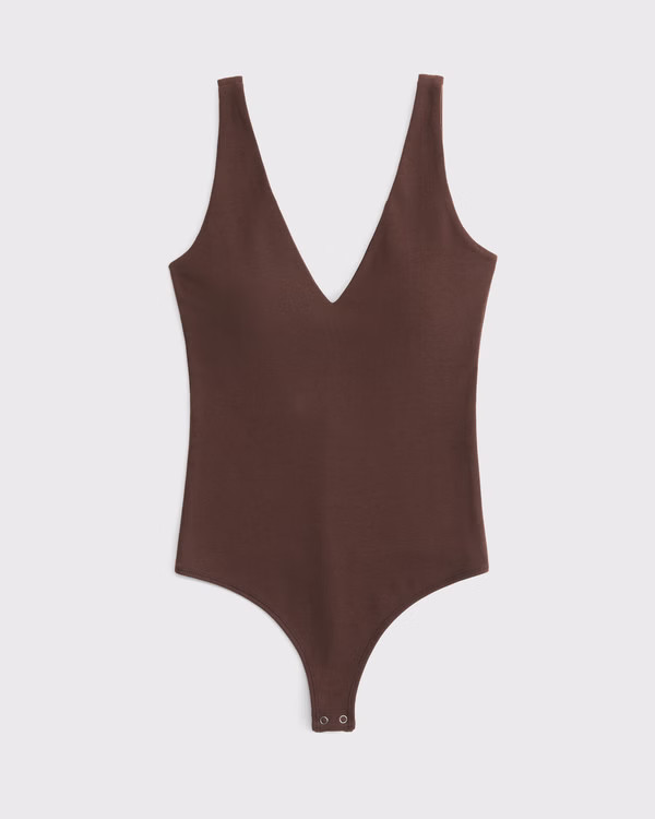 Bra-Free Plunge Bodysuit | Abercrombie & Fitch (UK)