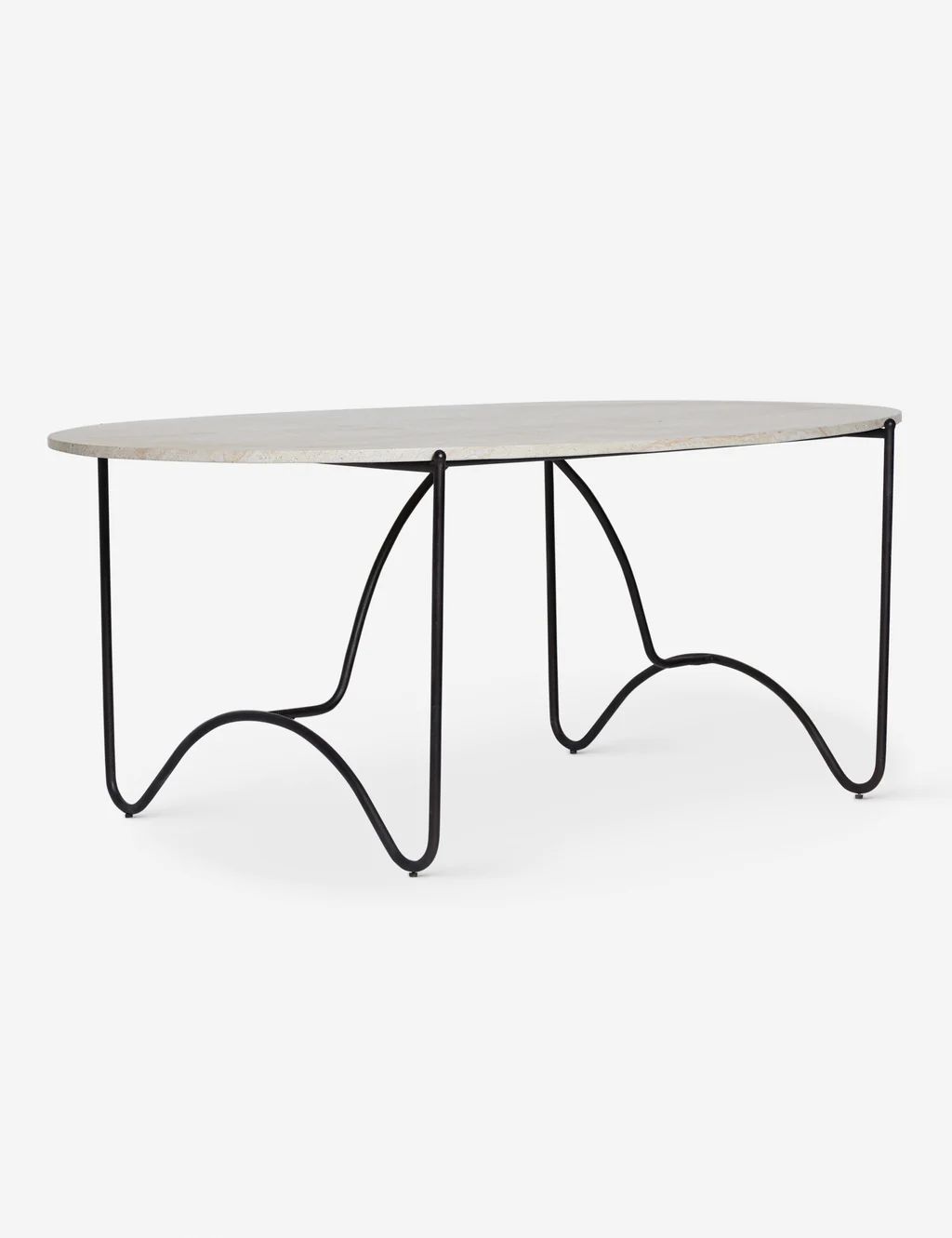 Peggy Indoor / Outdoor Oval Dining Table | Lulu and Georgia 