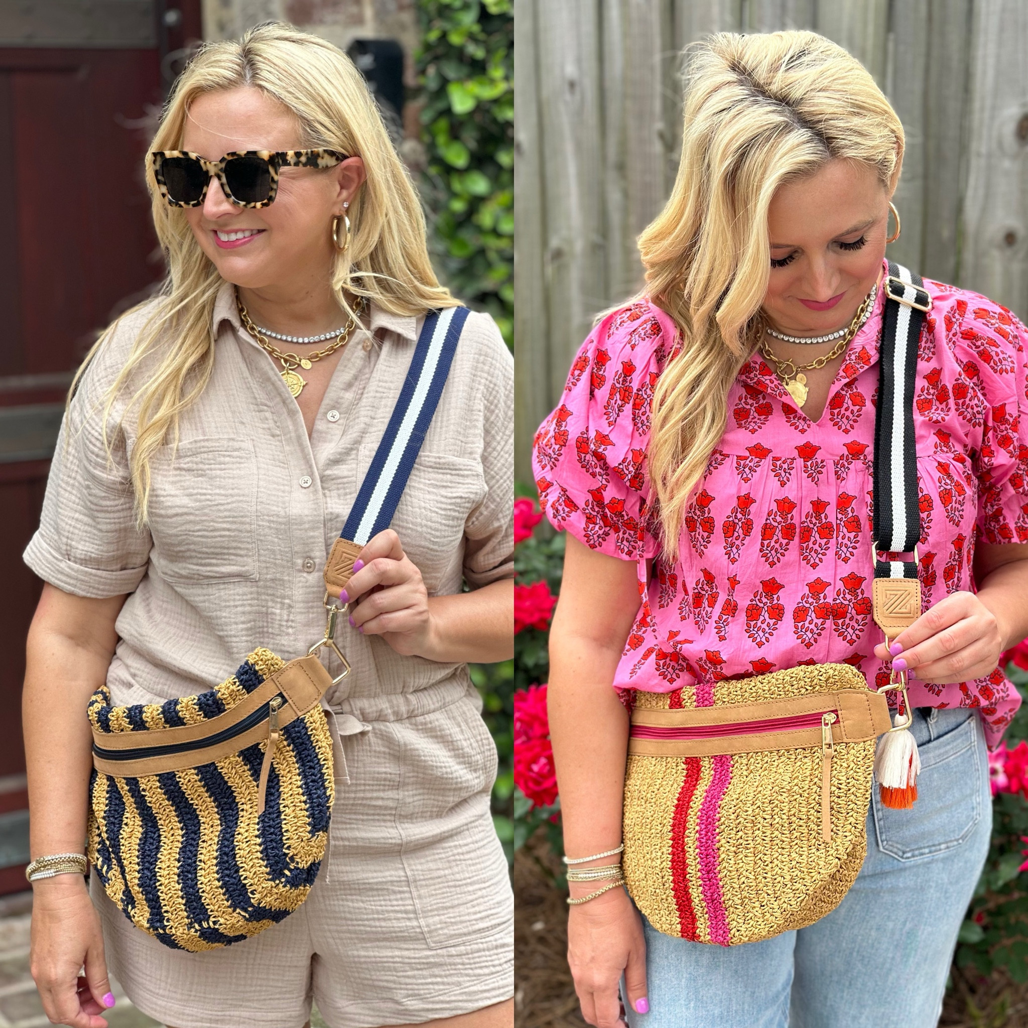 NEW!! Straw belt bags for summer! Use code FANCY25 for 25% off 

#LTKsalealert #LTKitbag #LTKSeasonal