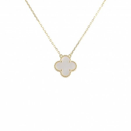 Authenticated Used Van Cleef & Arpels Vintage Alhambra Necklace/Pendant K18YG Yellow Gold | Walmart (US)