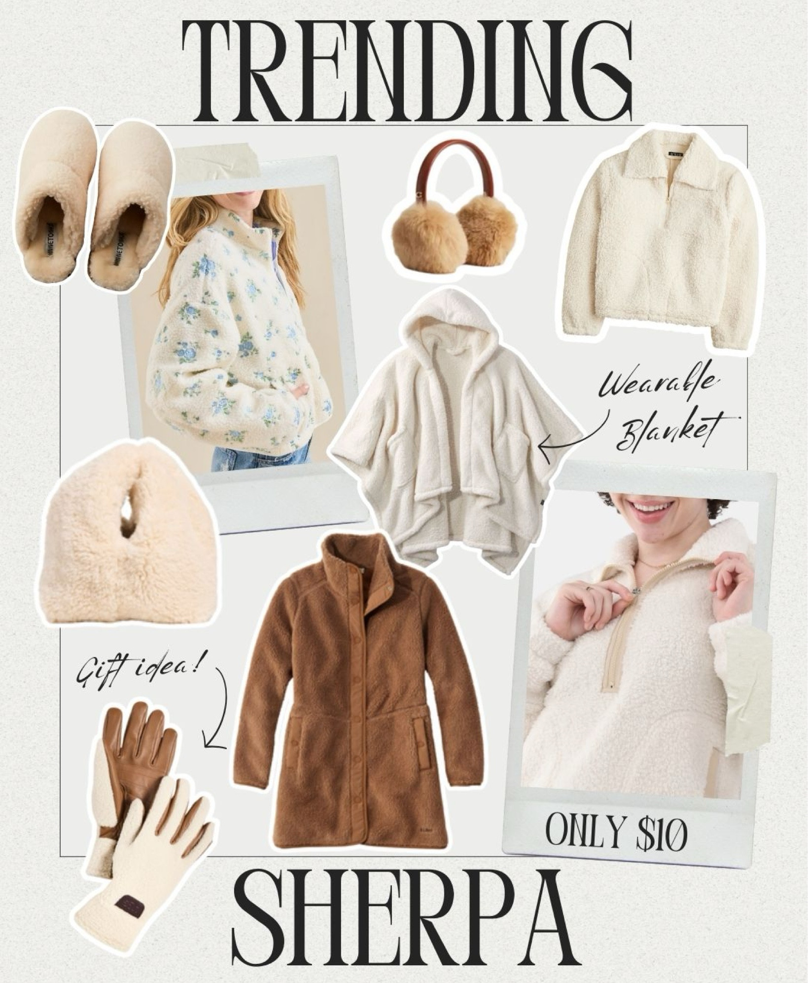 Trending: Sherpa! Comfy cozy gift ideas and super warm pullovers for winter outfits. Great holiday gift ideas too! 

#LTKStyleTip #LTKSeasonal #LTKHoliday