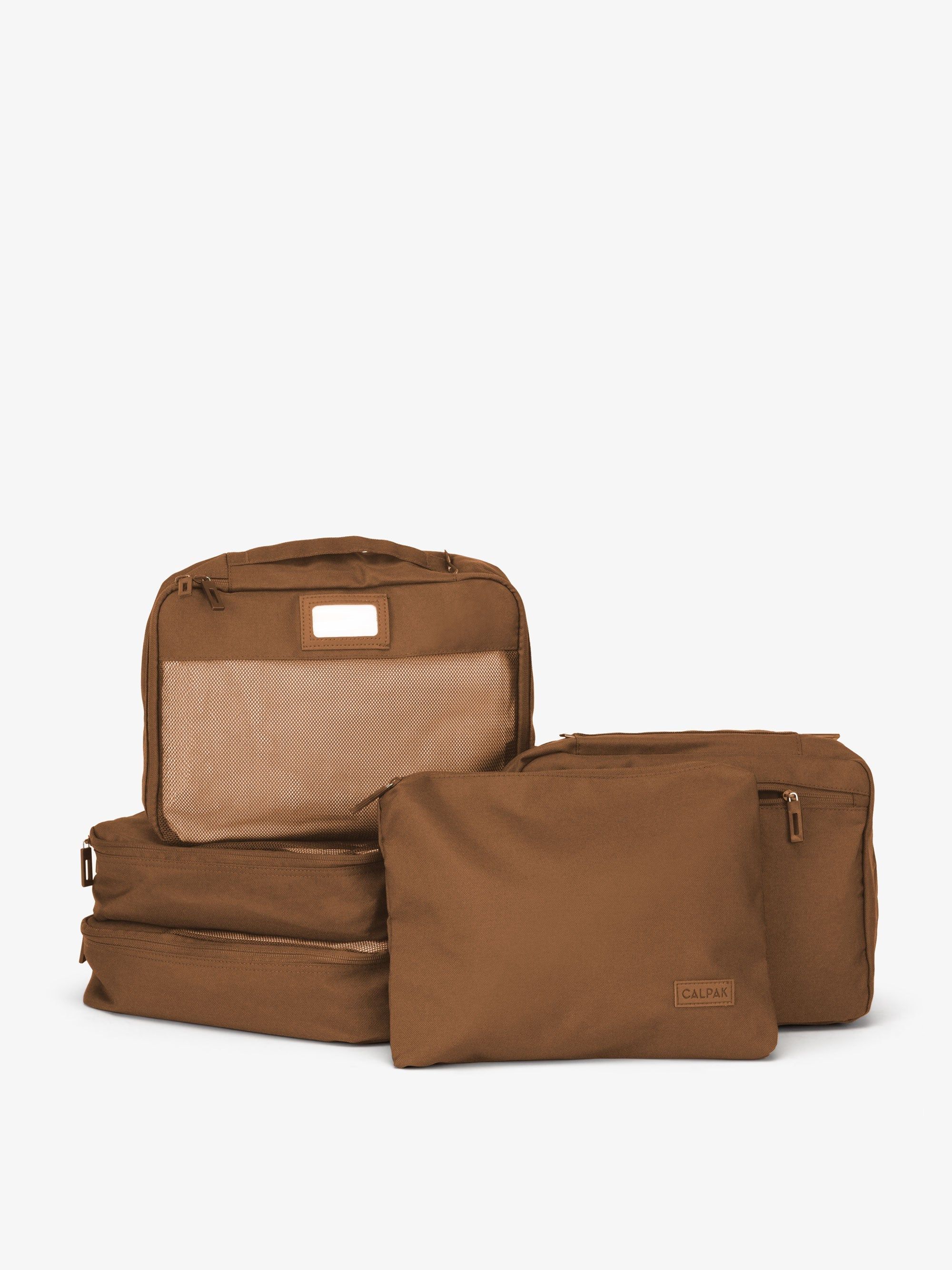 Packing Cubes Set (5 Pieces) in Walnut | CALPAK Travel