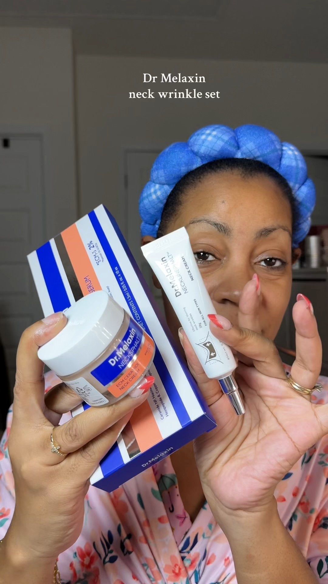 Dr Melaxin neck wrinkle skincare kit 
Anti-aging skincare 
Korean skincare 

#LTKBeauty #LTKOver40 #LTKselfcare