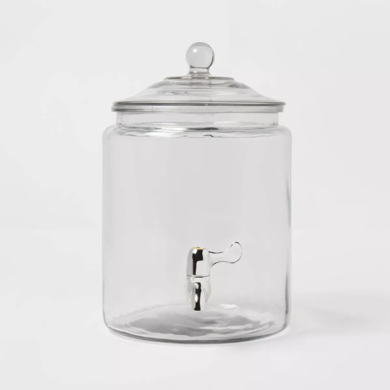 LZY 8qt Glass Beverage Dispenser | Walmart (US)