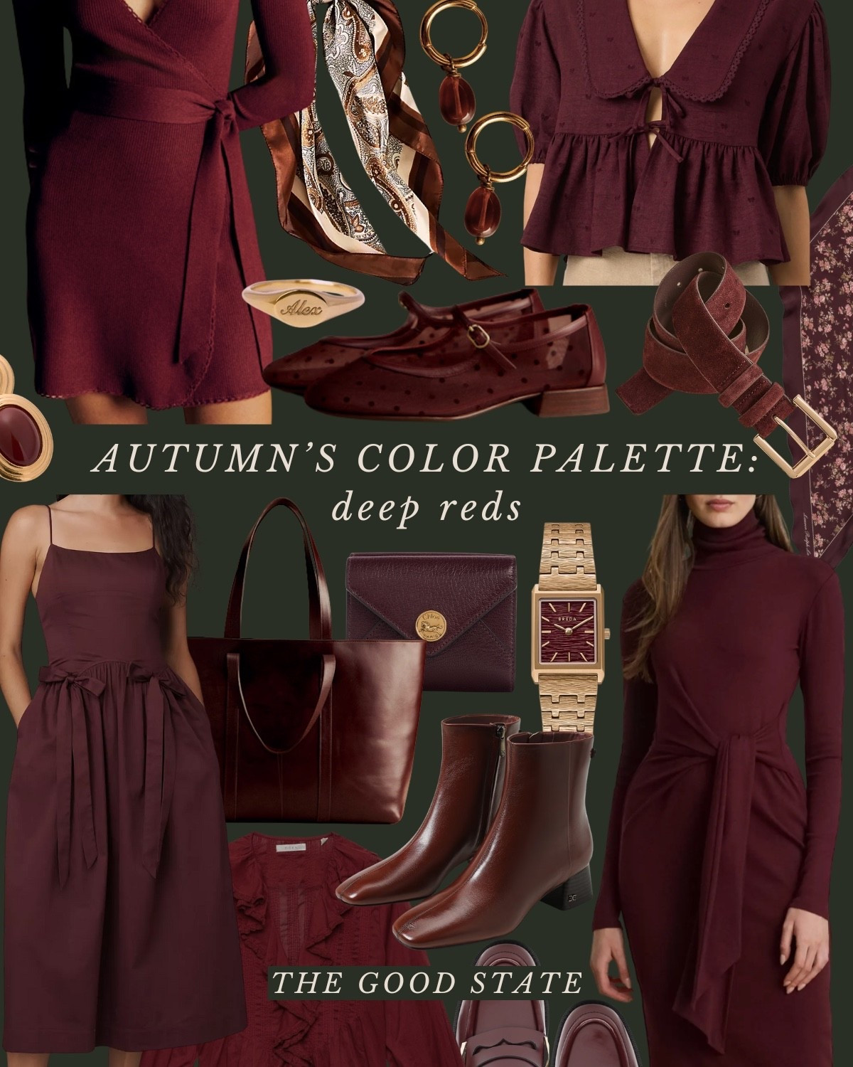 This collection is for the Fall girlies — the ones who come alive when the world turns to gold. When the trees are dressed in shades of rusty orange, deep red, warm yellow and specks of green — and your wardrobe starts to mirror the leaves outside your window. This is for the For the Ivy League ladies who find magic in the changing seasons. The ones who wrap themselves in rich brown knits, deep forest green coats, sun-warmed yellow turtlenecks, and wine colored flats— hues that feel like walking through Central Park in late October or spending the weekend in a cozy cabin in Vermont. This is for the ladies who believe there’s nothing quite like traditional staples — crisp button-downs, wool blazers, and a pair perfectly-worn leather riding boots. A love letter to Ralph Lauren, with hints of equestrian, New England prep, and a sprinkle of Gilmore Girls charm. This collection is for the women who love to layer with silk scarves, quilted vests, cashmere cardigans and of course lots and lots of accessories. For the ones who reach for quality pieces in timeless palettes that reflect the beauty of autumn itself. This is for you, my fellow Fall girlies🍂 Wedding guest, jeans,back to school, college outfit ideas, riding boots, wedding guest dress, western style, JCrew, JCrew factory, Anthropologie, Anthro, quince, nordstrom, tuckernuck, Walmart fashion, H&M, mini dress, fall photoshoot, designer look for less, saddle bag, boots, jacket, coat, family photos outfits, madewell, Toups and co, clean beauty, Kate spade, Amazon fashion, loafers, Breda, Susan Shaw, loeffler Randall, the good state, Lauren England, brown gingham, loafers

#LTKFindsUnder100 #LTKStyleTip #LTKSeasonal