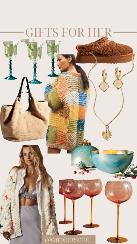 Anthropologie gifts for her- cyber Monday sale on some items!

Cyber week, holiday shopping, gift guide, gifts for her, stocking stuffer, Ugg, candle, wine glass, cardigan, chunky cardigan, necklace, initial necklace, Sherpa 

#LTKhome #LTKCyberWeek #LTKGiftGuide