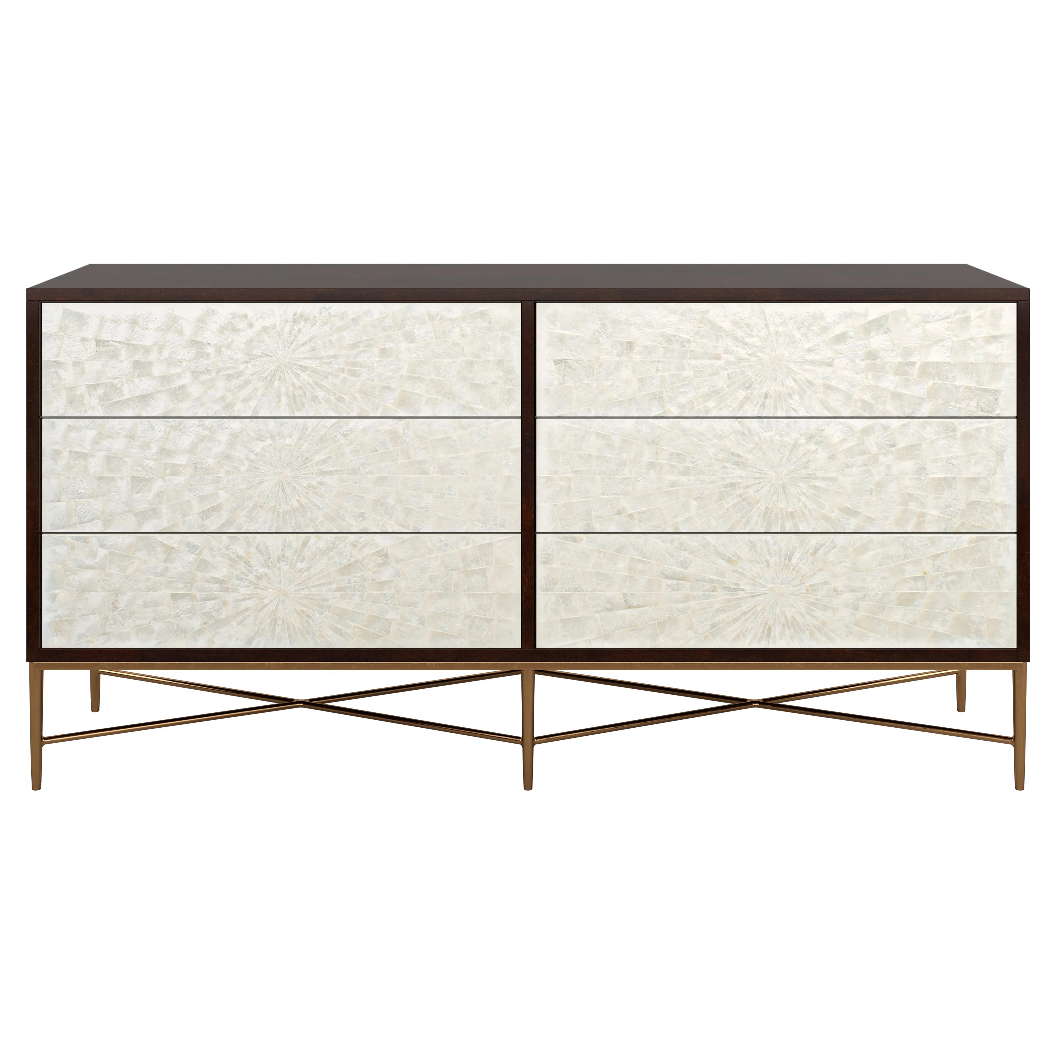 Adagio 6 Drawer Double Dresser | Wayfair North America
