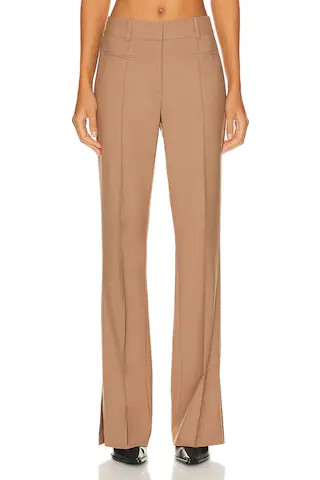 Helmut Lang Vent Bootcut Pant in Dune | FWRD | FWRD 
