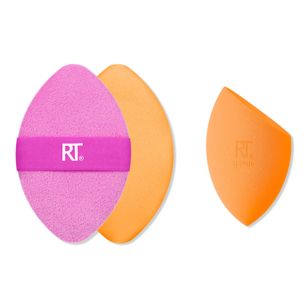 Real Techniques Miracle Complexion Sponge + Miracle 2-In-1 Powder Puff | Ulta