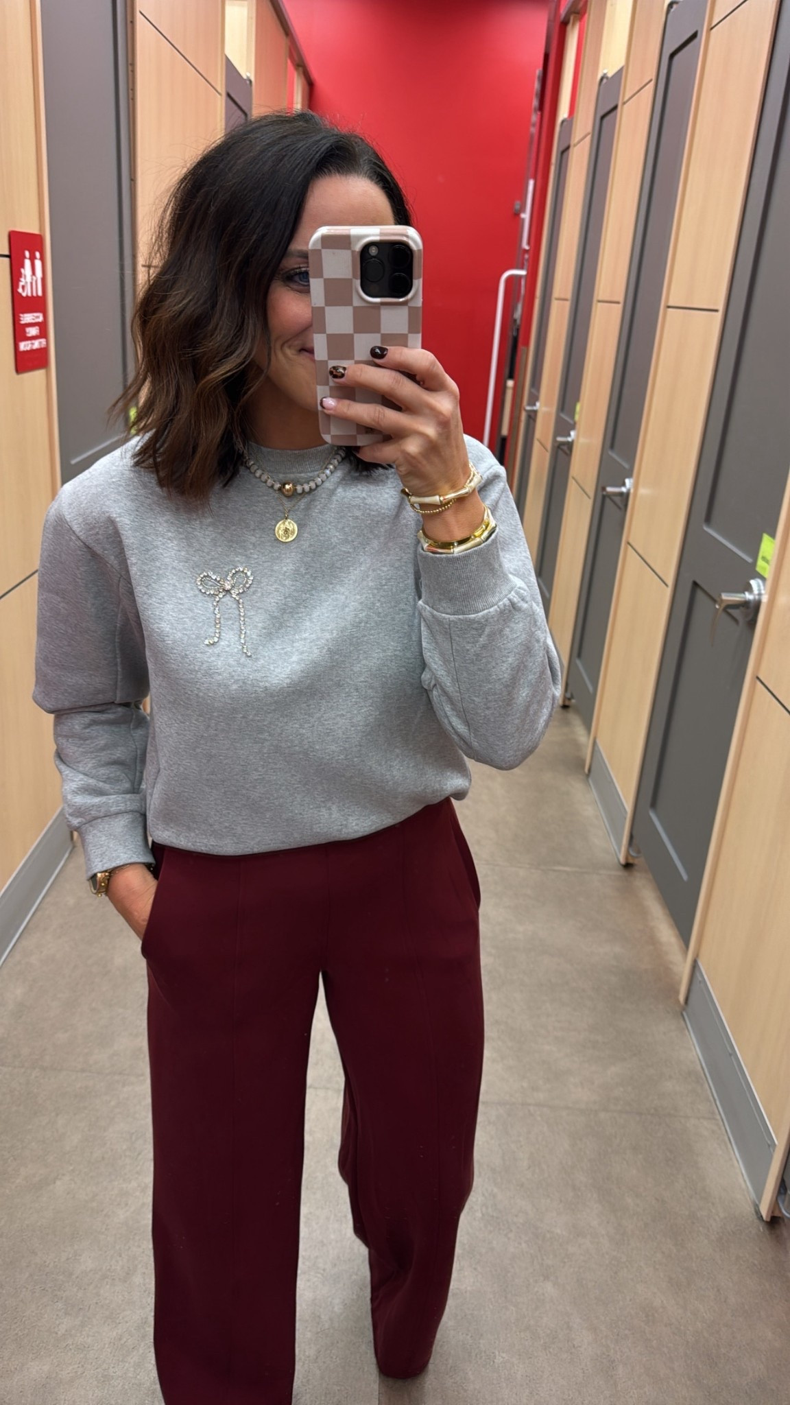 This embellished sweatshirt is such a cute and easy way to add some sparkle to your holiday look⭐️ holiday outfit, festive look, elevated casual, cozy style, Target style, VintagePickin

#LTKHoliday #LTKCyberWeek #LTKootd