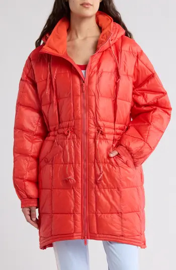 FP Movement by Free People Patricia Packable Quilted Coat in Cayenne at Nordstrom Rack, Size X-Small | Nordstrom Rack