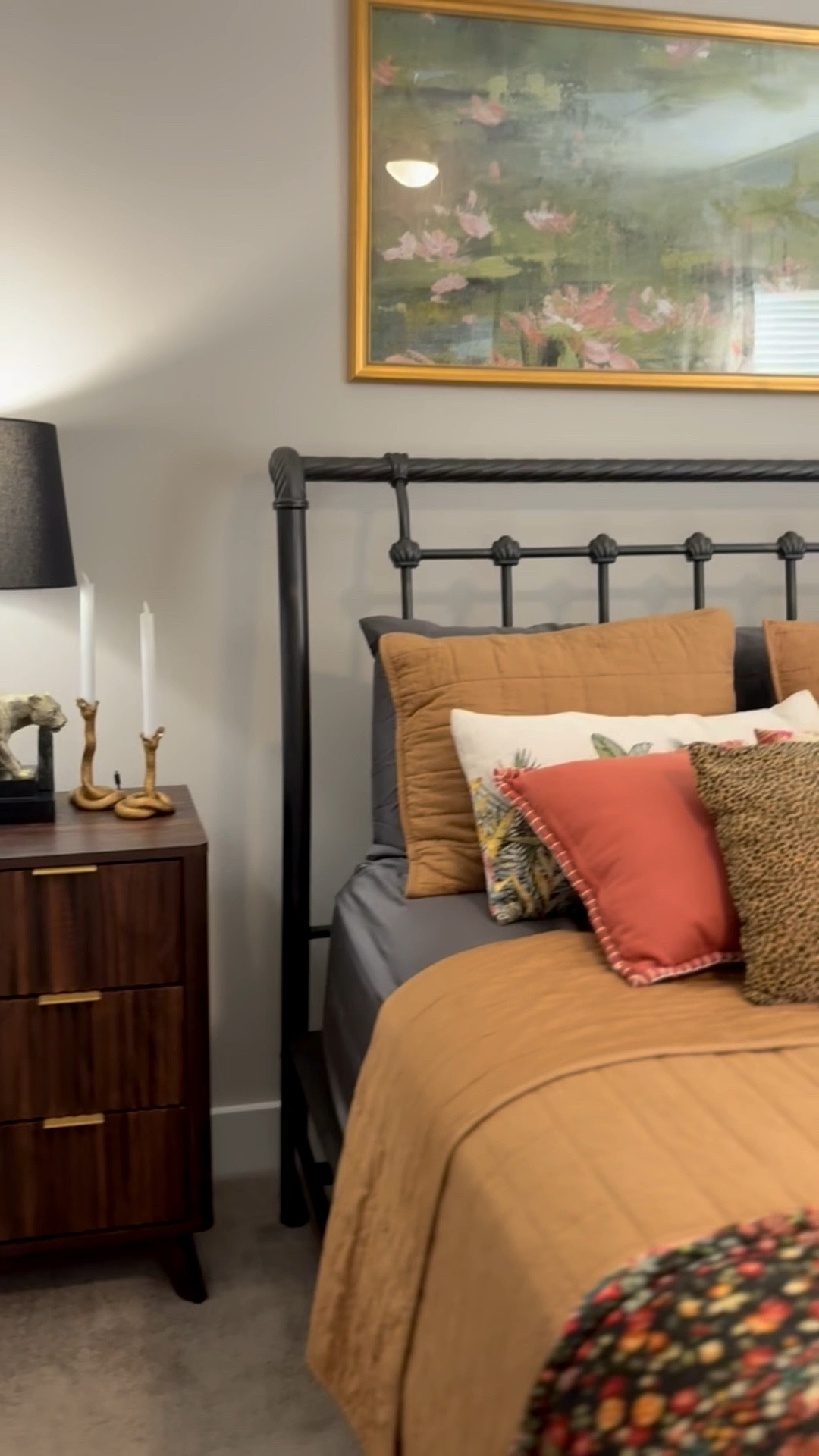 Welcome to the next stop on the apartment tour: the master bedroom! ✨ This isn't just a place to sleep; it's my personal sanctuary. I focused on creating a haven of peace and style, and I love how it all came together. 

What do you think of this space?

#ApartmentTour #MasterBedroom #BedroomGoals #Sanctuary #HomeDecor #InteriorDesign #CozyHome #StylishSpace #MyHappyPlace