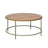Sauder International Lux Coffee Table, L: 35.98" x W: 35.98" x H: 16.69", Sindoori Mango | Amazon (US)