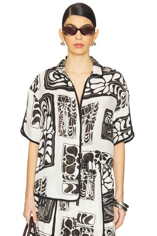 Sancia The Salina Shirt in Jondli Print from Revolve.com | Revolve Clothing (Global)