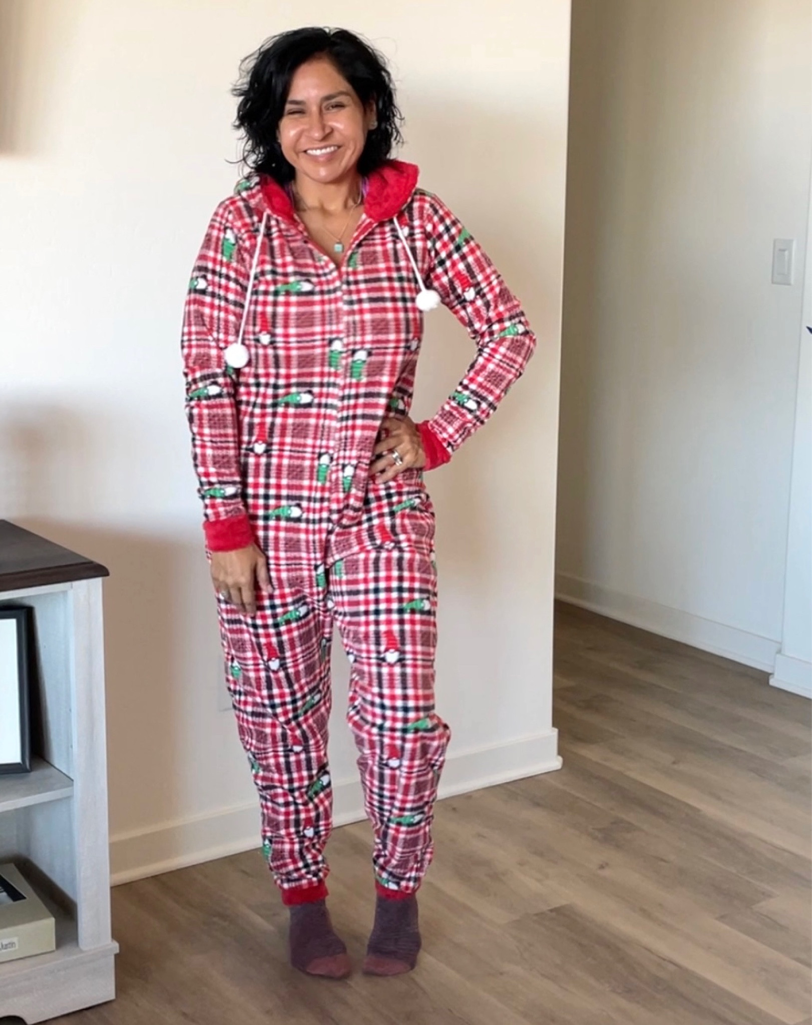 #holiday #onesie #christmas #pajamas #hoodedpajamas #onepiecepajama #festive #christmaseve #funpajamas #giftsforher

#LTKSeasonal #LTKGiftGuide #LTKHoliday