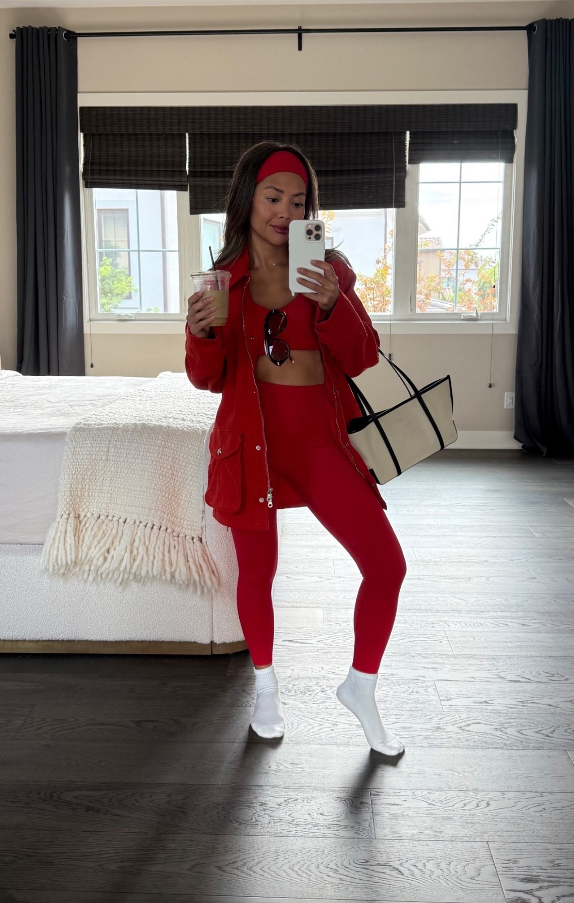 All red outfit
Took a size XS in everything 

#LTKStyleTip #LTKFindsUnder100 #LTKFindsUnder50