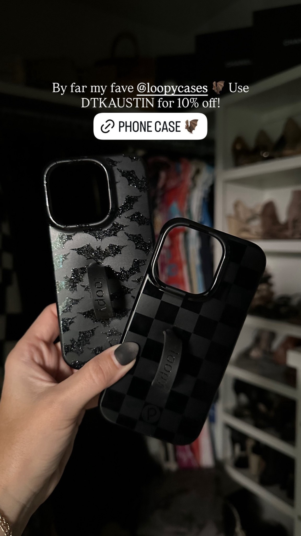 Two of my new loopy cases!
They come in multiple phone sizes.



#LTKGiftGuide #LTKCyberWeek #LTKHoliday