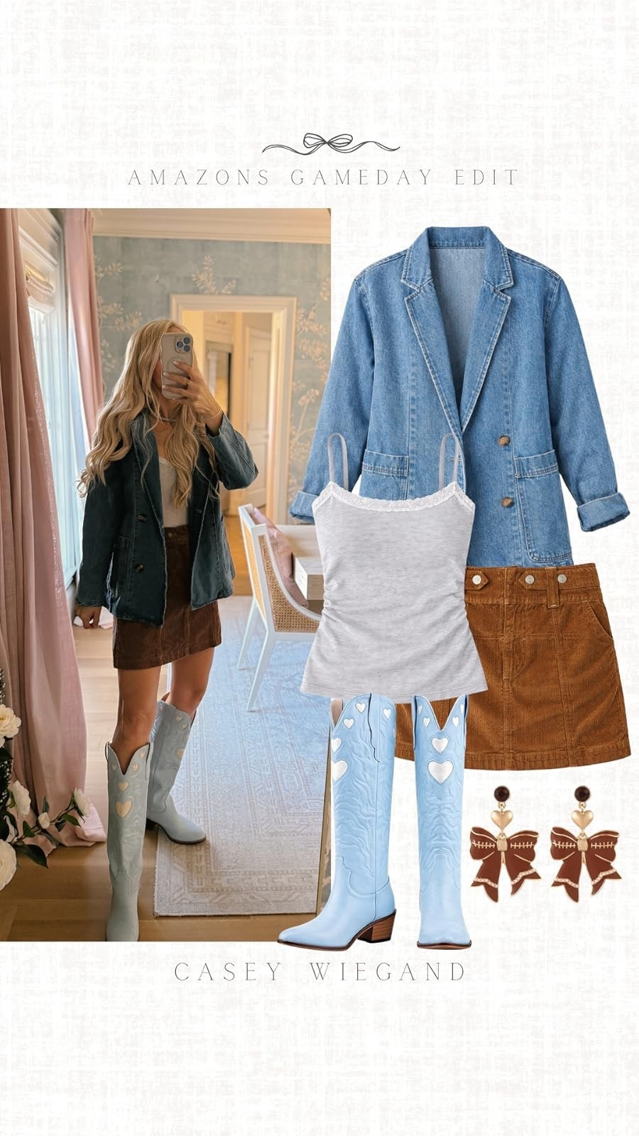 Elevate your game day look with these Amazon finds! #GameDayEdit

#LTKootd #LTKgrwm #LTKdayinmylife