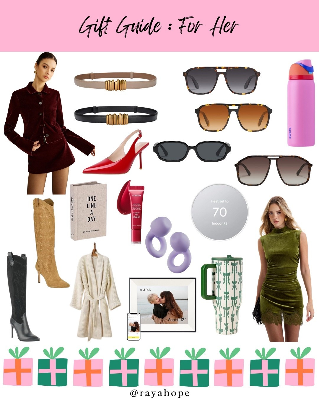 Gift Guide For Her / Gifts For Her / Christmas Gift Guide / Christmas Gift Ideas / Gift Ideas For Herr

#LTKSeasonal #LTKHoliday #LTKGiftGuide