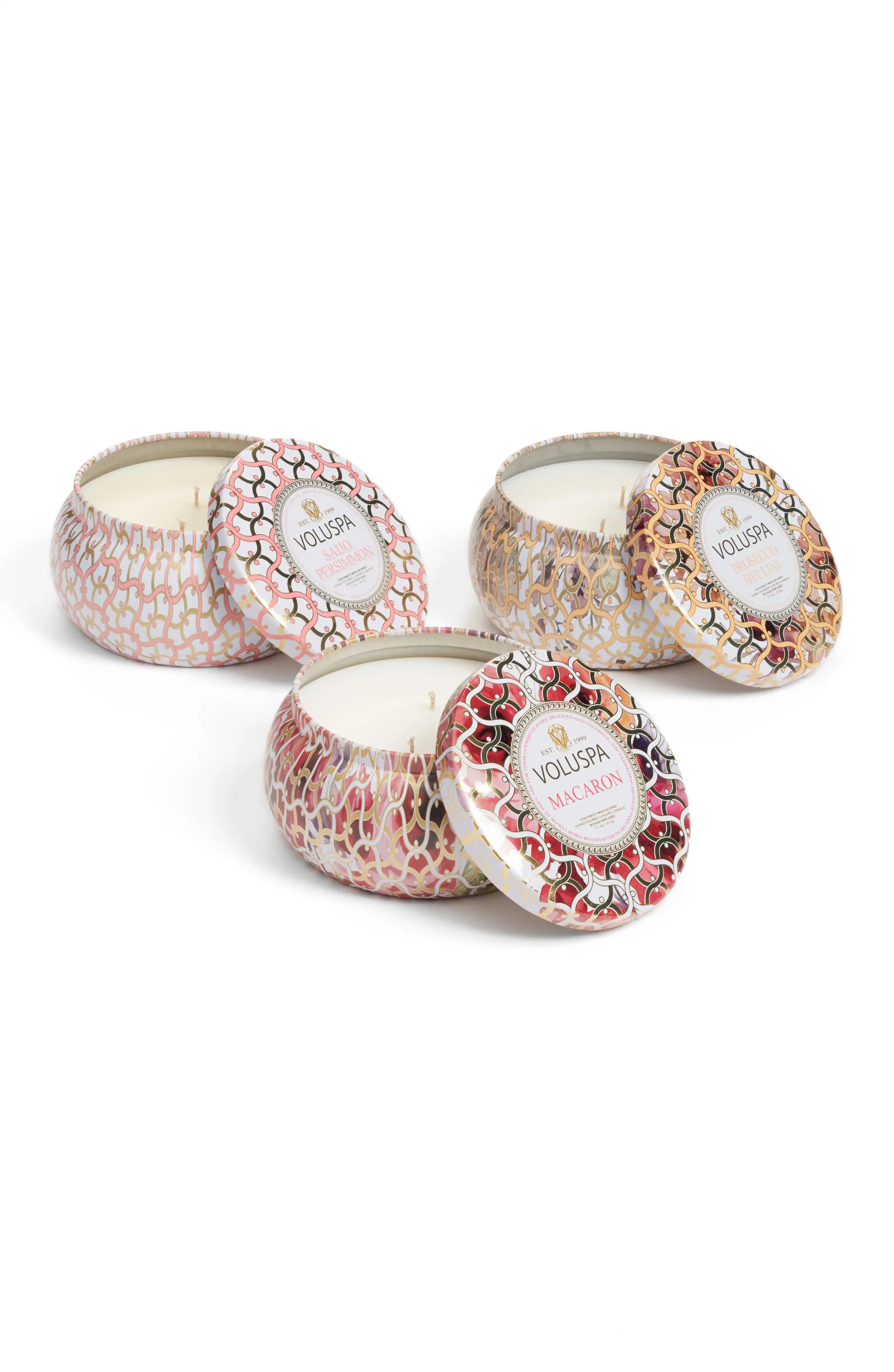 Maison Blanc Two-Wick Tin Candle Set | Nordstrom