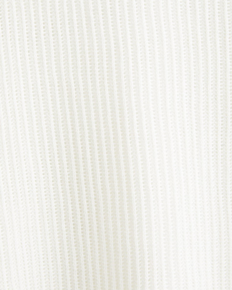 Open Stitch Johnny Collar Sweater Polo | Abercrombie & Fitch (US)