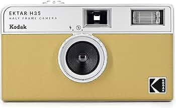 KODAK EKTAR H35 Half Frame Film Camera, 35mm, Reusable, Focus-Free, Lightweight, Easy-to-Use (San... | Amazon (US)