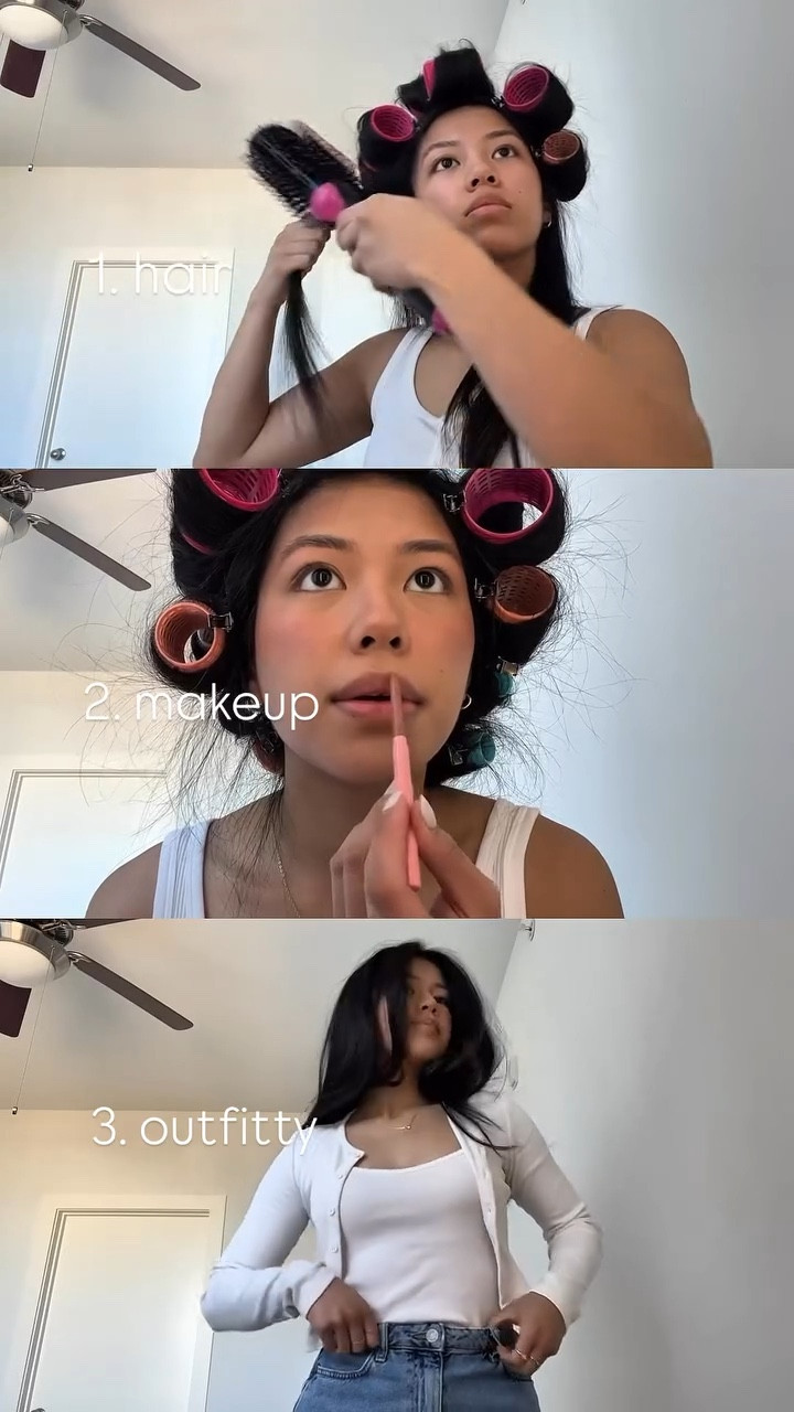the CORRECT order to get ready💄👩🏻🤎👕

styling your hair, makeup done, and outfit on HAVE TO BE PLANNED PROPERLY 😭😭 being a woman is an ✨art✨

follow @_nicoleestrella for more <3

#LTKStyleTip #LTKSeasonal #LTKFestival