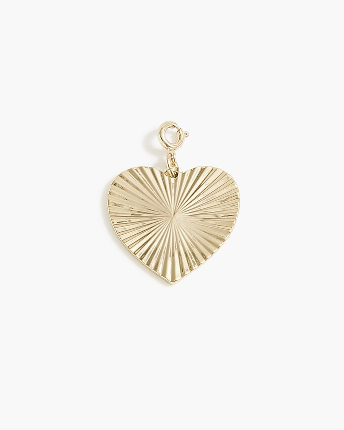 Large heart charm | J.Crew Factory