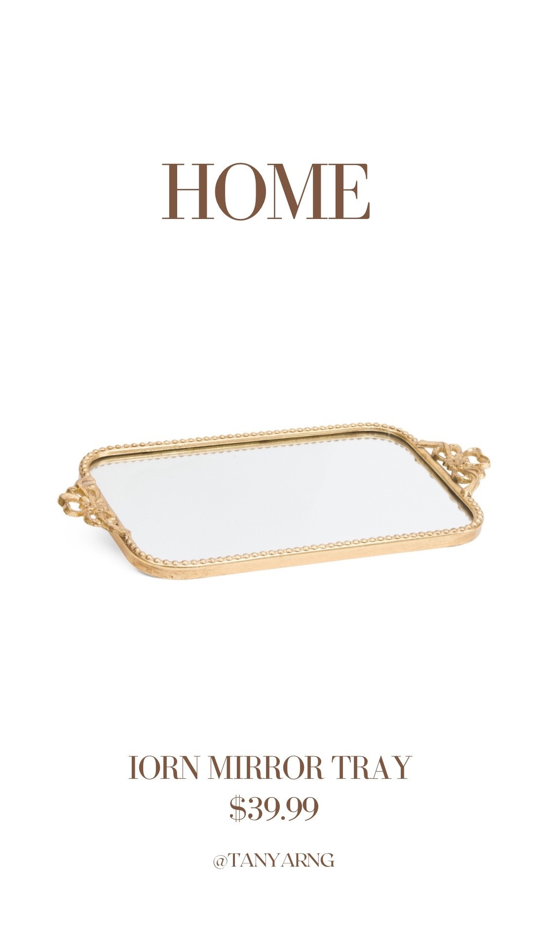 Mirrored tray tjmaxx and Marshall’s 

#LTKCyberWeek #LTKGiftGuide #LTKHoliday