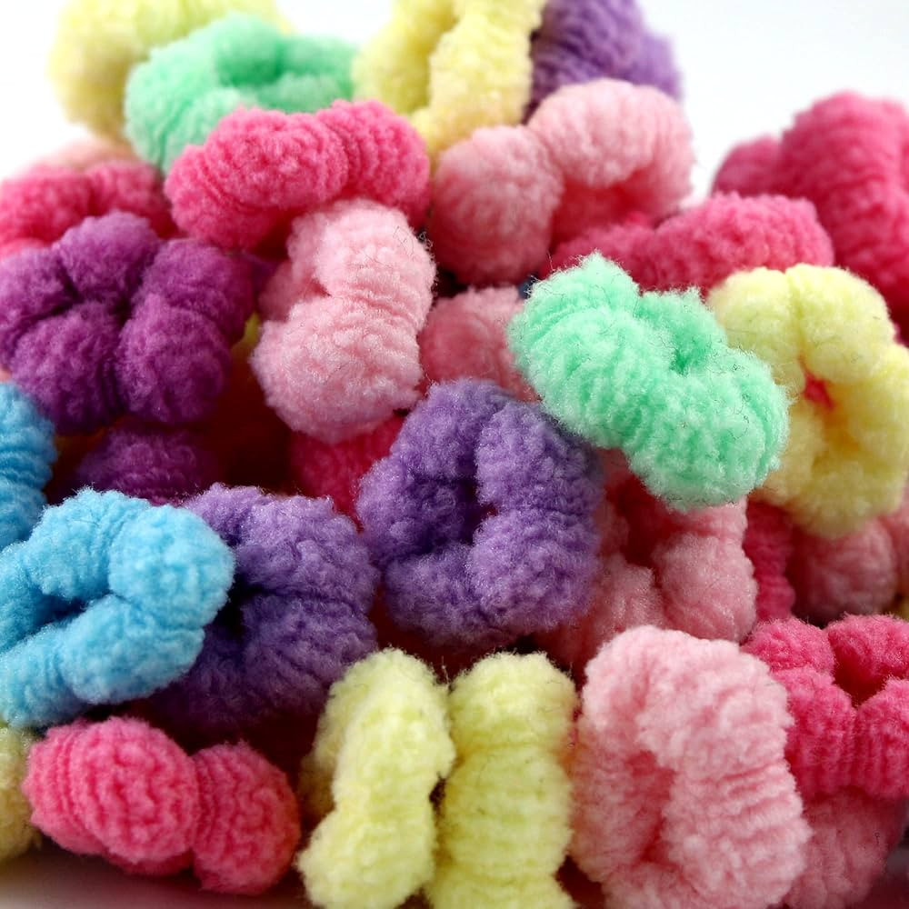 Mini Hair Ties,Toddler Hair Ties,for Age 0-4 Little Girls,Adult's Fine Hair,Elastic Thin Soft Hai... | Amazon (US)