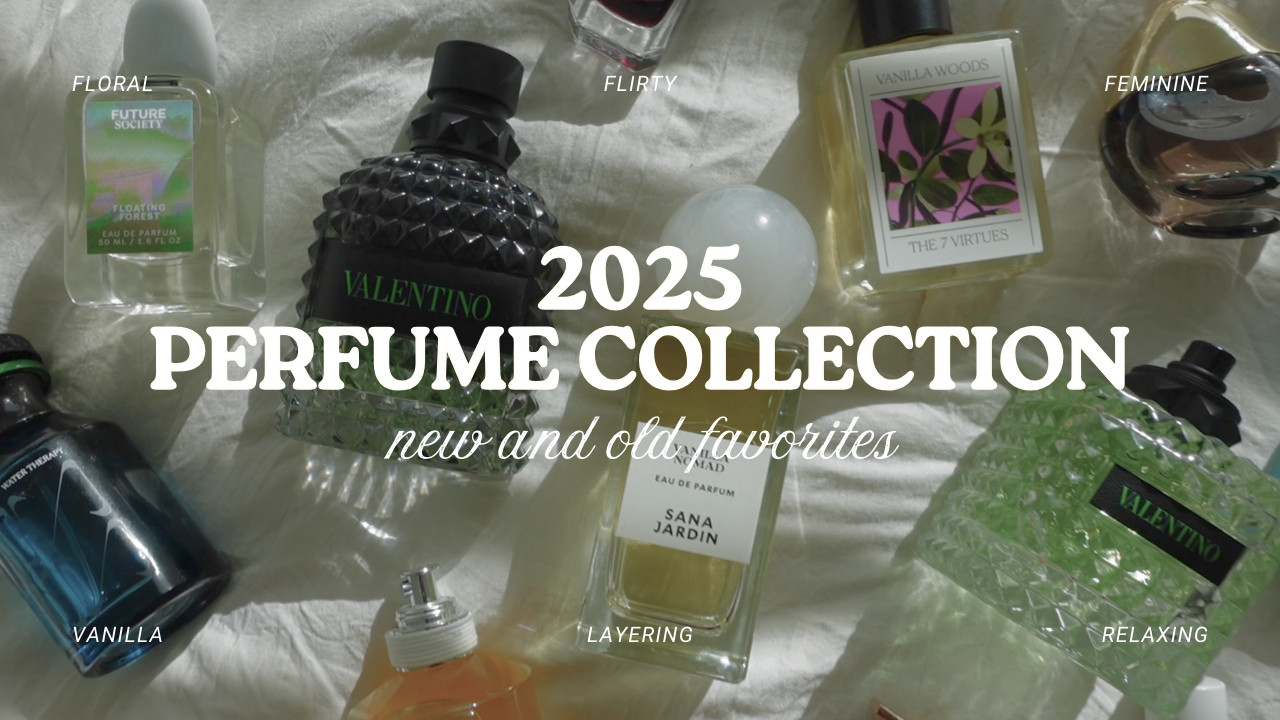 2025 perfume collection now on youtube <3  

 #LTKWatchNow #LTKBeauty